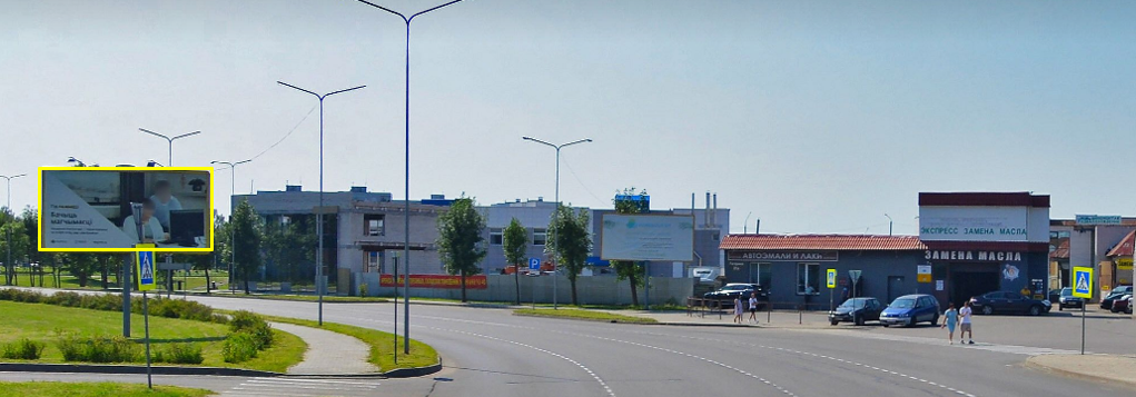 Могилев, Гагарина ул., 60 (напротив ТЦ "Евроопт") сторона B. Изображение 0.
