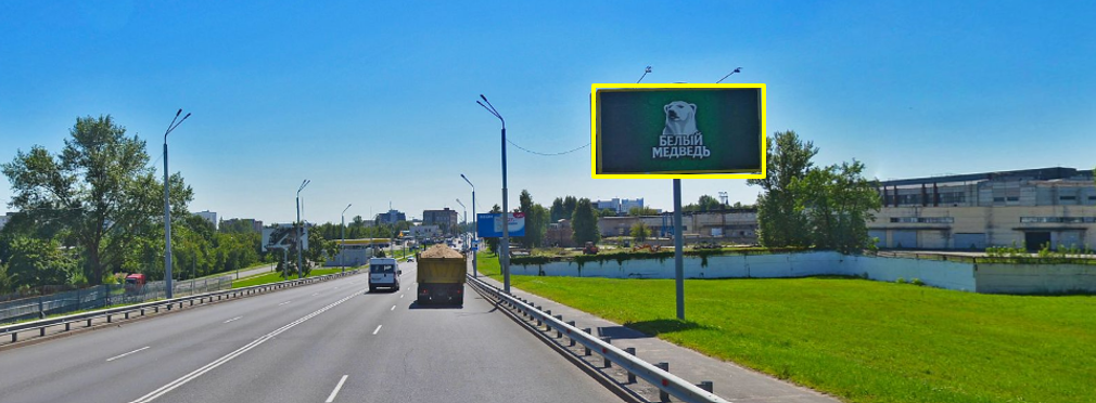 Могилев, Ленинская ул. (р-н путепровода, з-да "Строммашина") Конструкция №1. сторона A. Изображение 0.