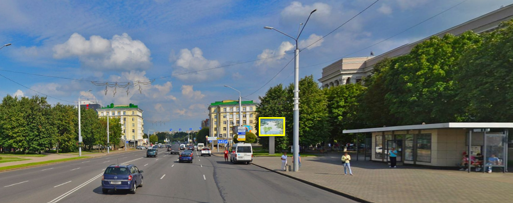 Могилев, Мира пр., 43 (БРУ) сторона A4. Изображение 0.
