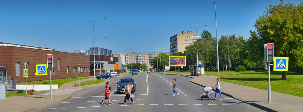 Могилев, Гагарина ул., 54 (напротив ТЦ "Евроопт") сторона A. Изображение 0.