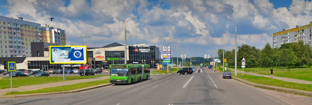 Могилев, Фатина ул. (ТЦ "Санта") сторона B. Изображение 0.
