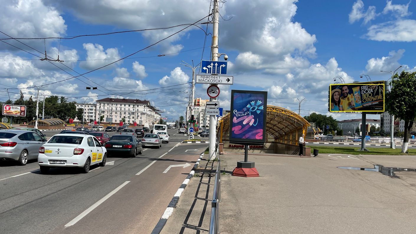 Витебск, Московский пр. - Черняховского ул. сторона A1. Изображение 1.