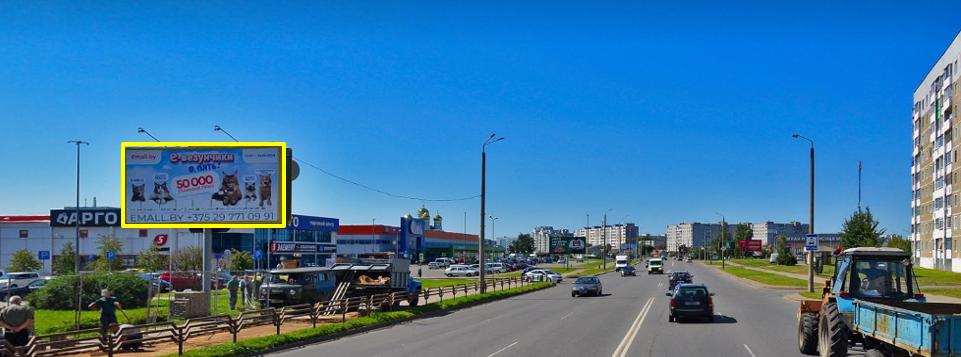Могилев, Габровская ул. в р-не ТЦ «ГИППО», «ОМА» сторона B. Изображение 0.