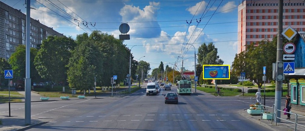 Гомель, Барыкина ул. - Сосновая ул. - Владимирова ул. сторона A. Изображение 0.