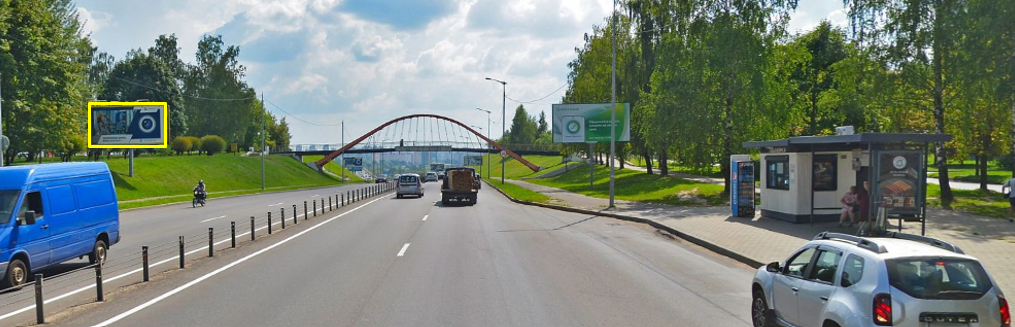 Могилев, Королева ул. (р-н пешеходного моста) сторона B. Изображение 0.