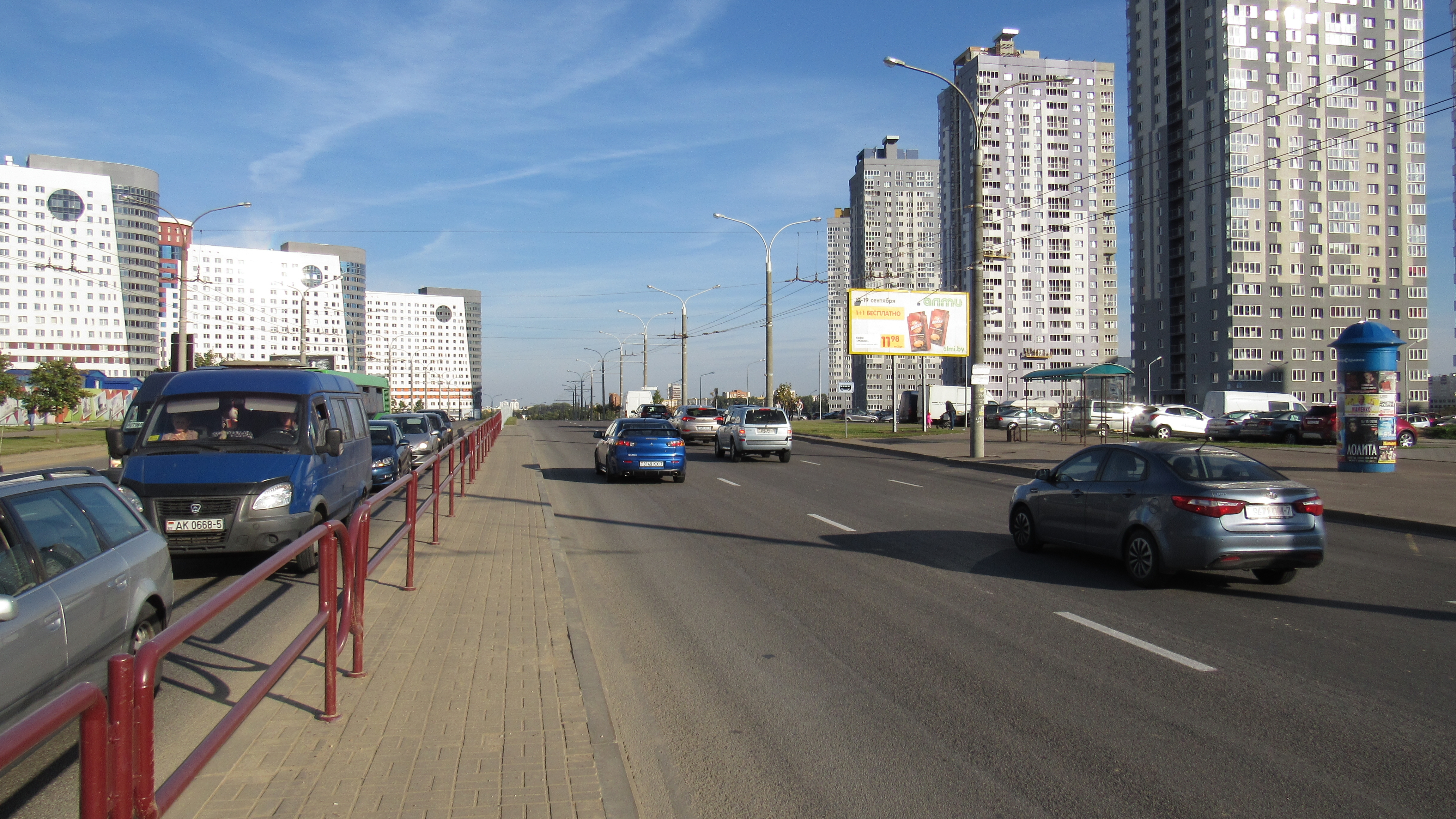 Минск, Дзержинского пр-т - Любимова пр-т сторона A. Изображение 0.