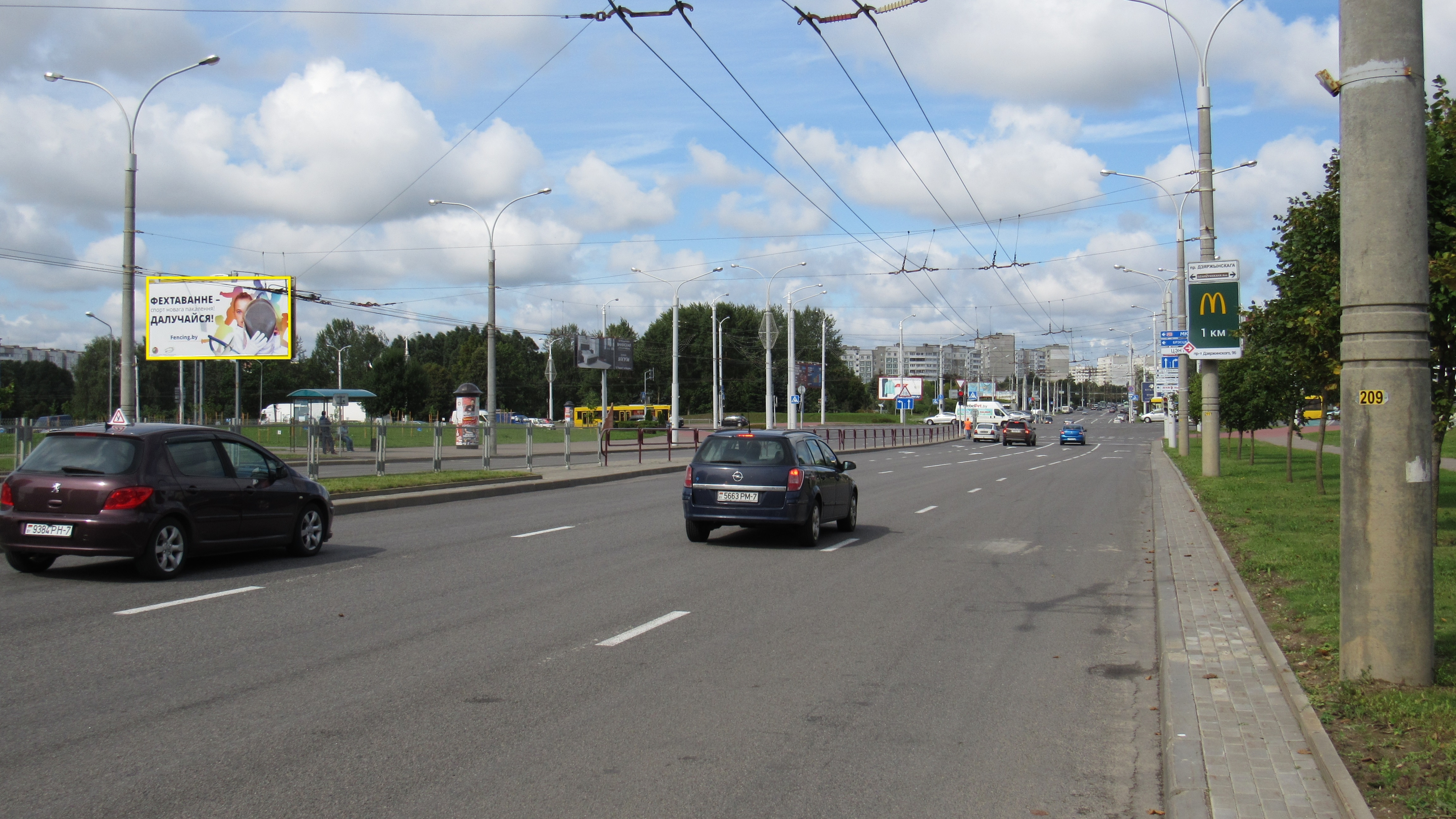 Минск, Дзержинского пр-т - Любимова пр-т сторона B. Изображение 0.