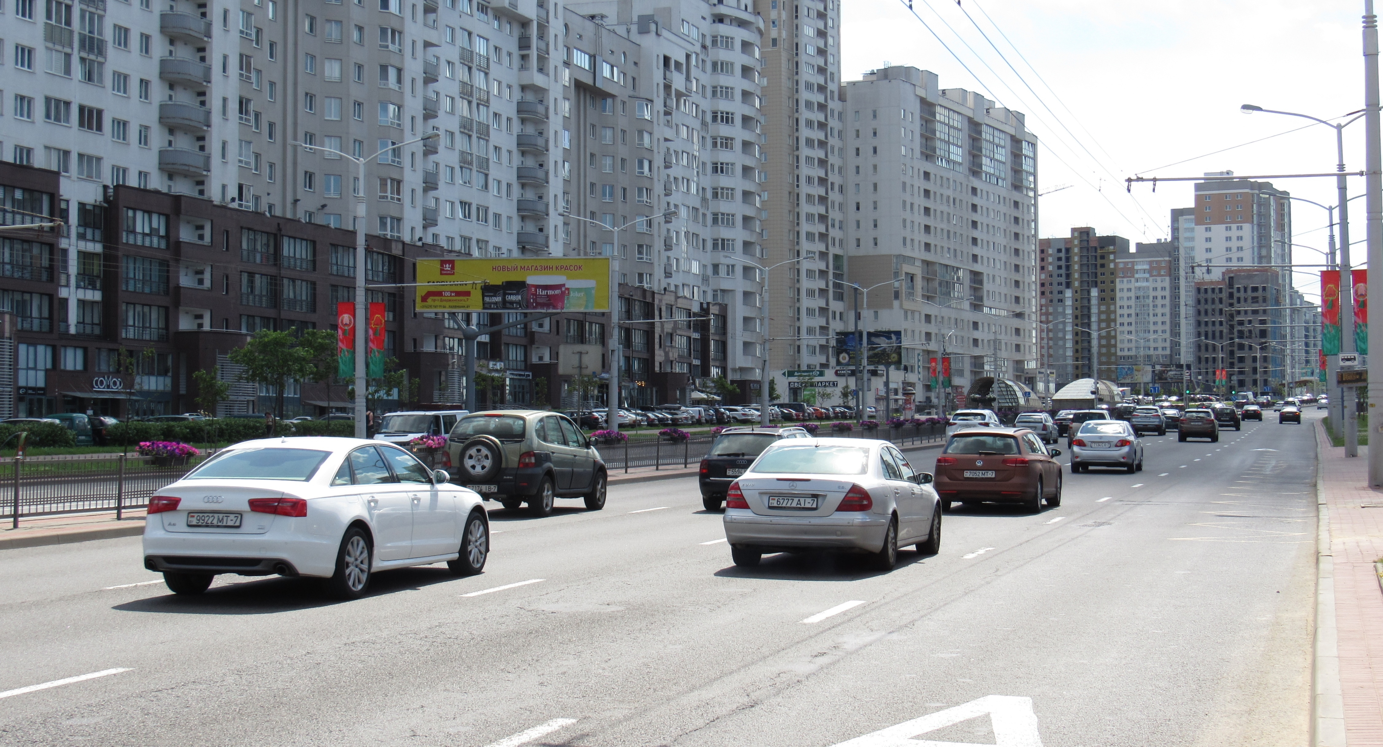 Минск, Дзержинского пр. - 1-й Извозный пер. сторона В2. Изображение 0.