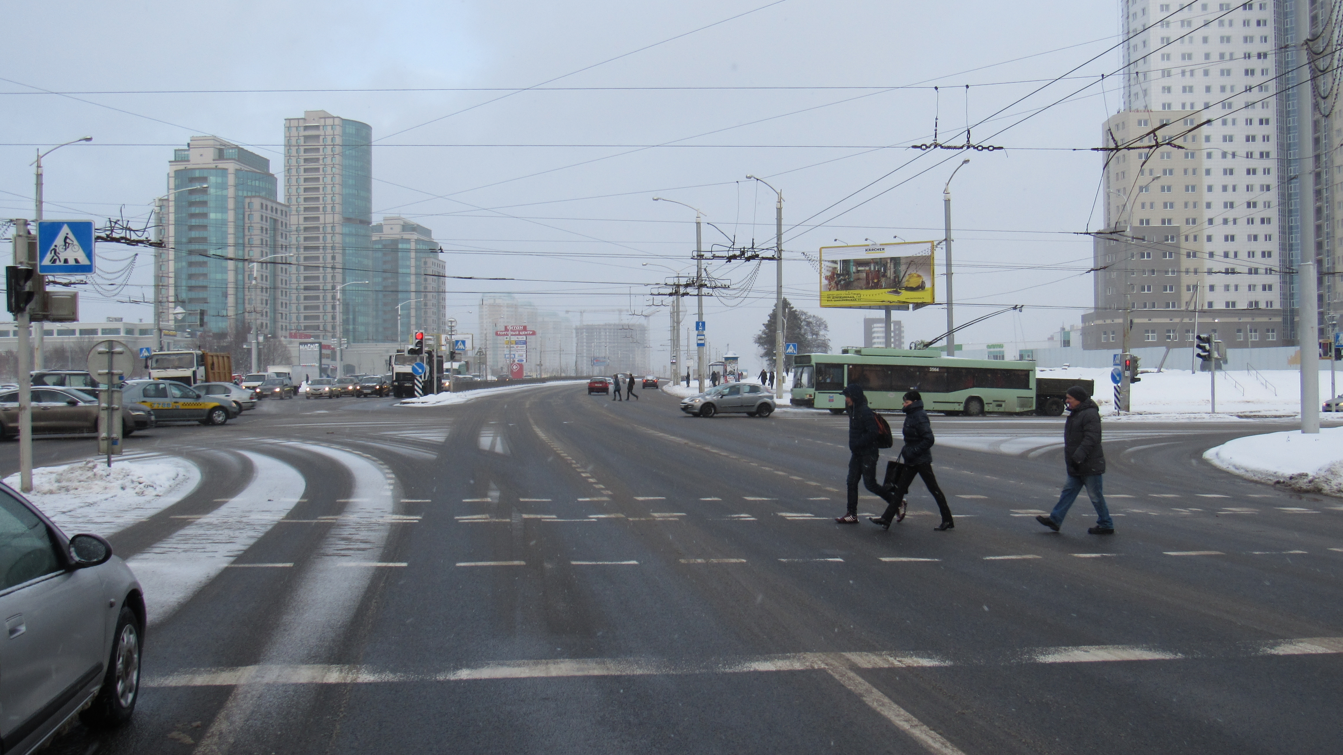Минск, Дзержинского пр-т - Любимова пр-т №2 сторона A1. Изображение 0.