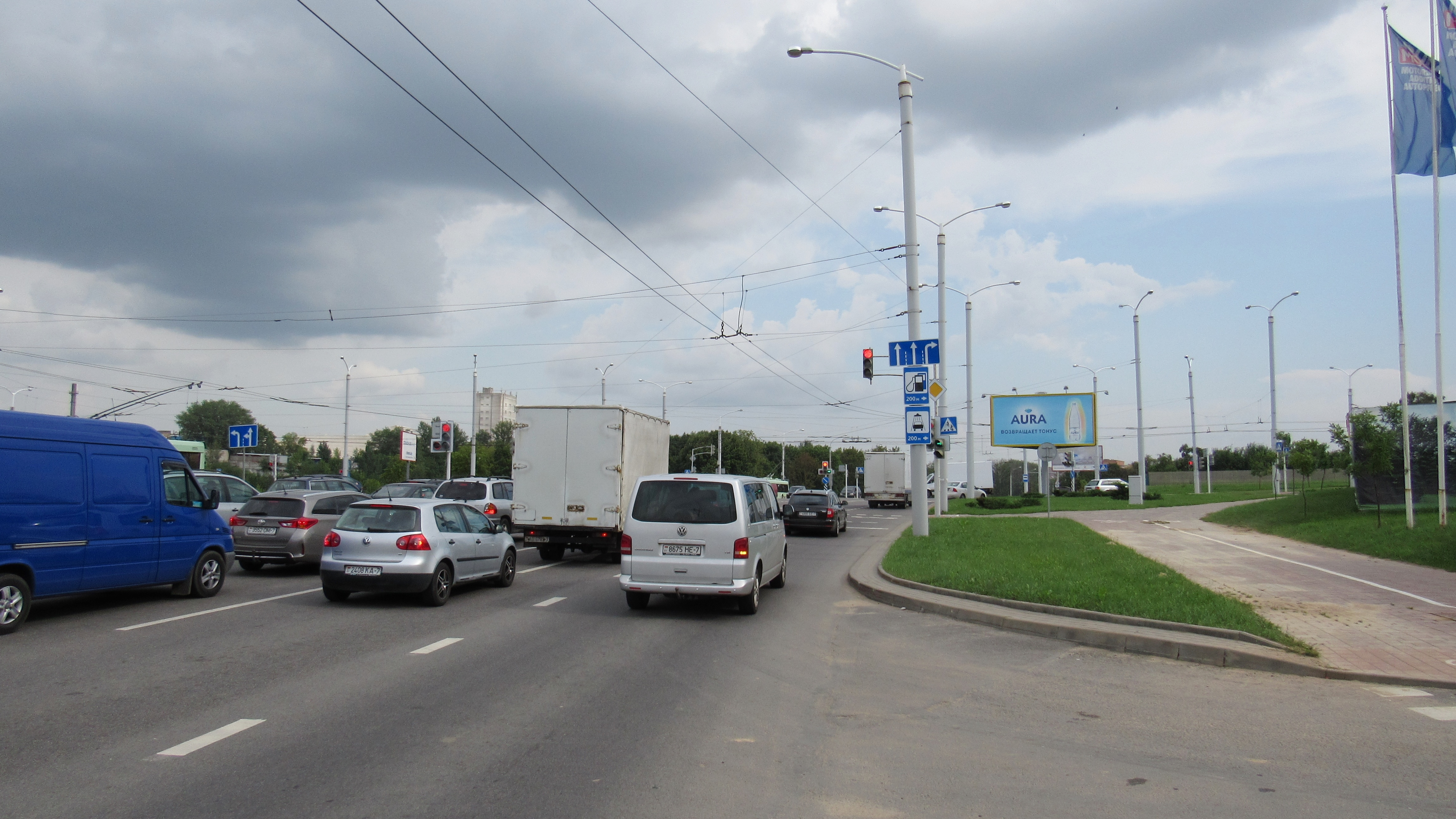 Минск, Семашко ул.- Алибегова ул.- Железнодорожная ул. сторона A. Изображение 1.