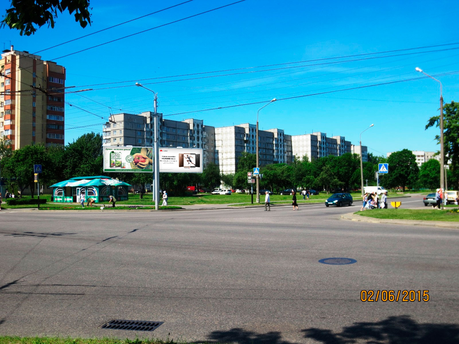 Гомель, Ефремова ул. - Фадеева ул. сторона A2. Изображение 1.