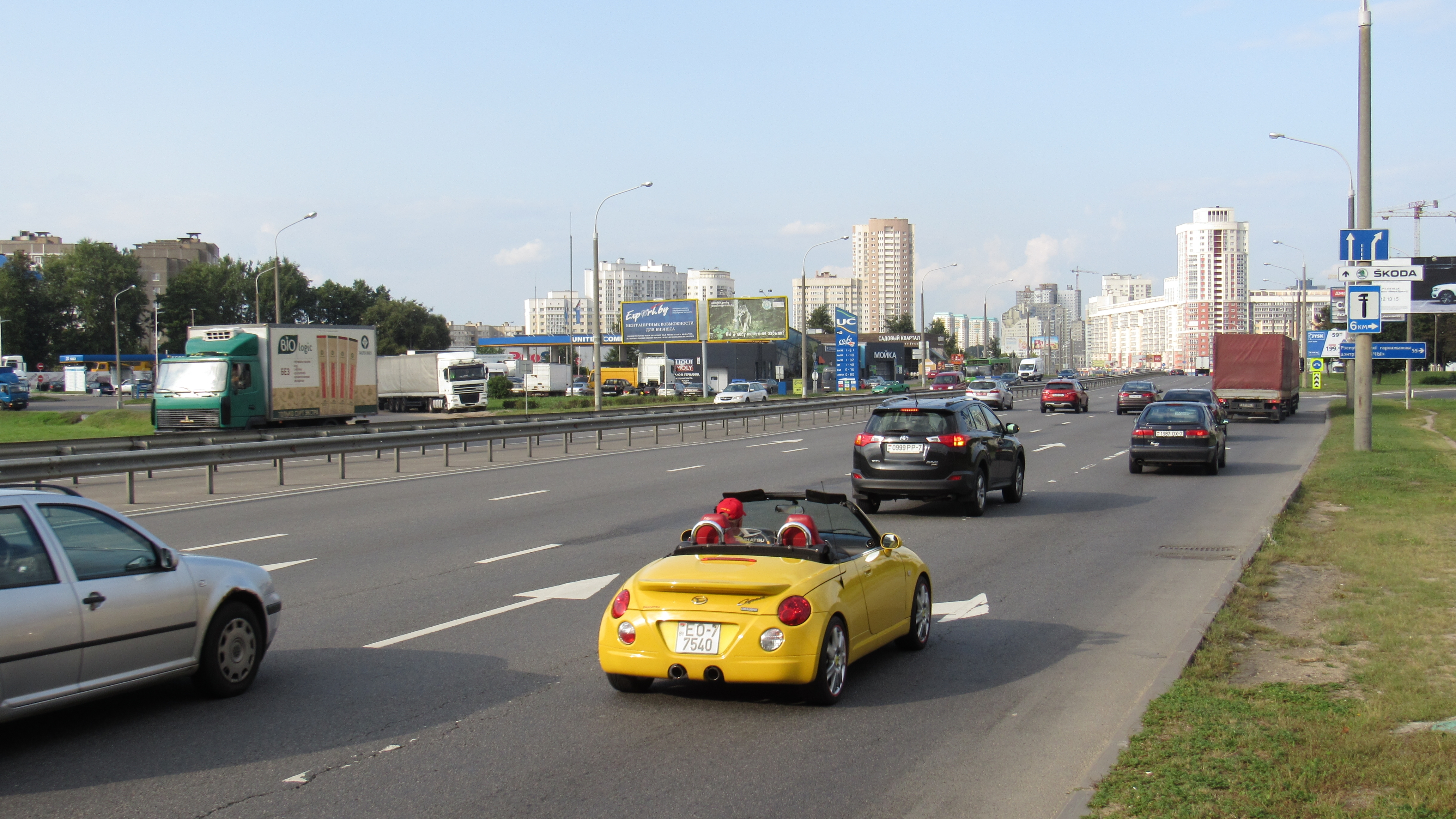 Минск, Дзержинского пр-т - МКАД сторона В2. Изображение 1.