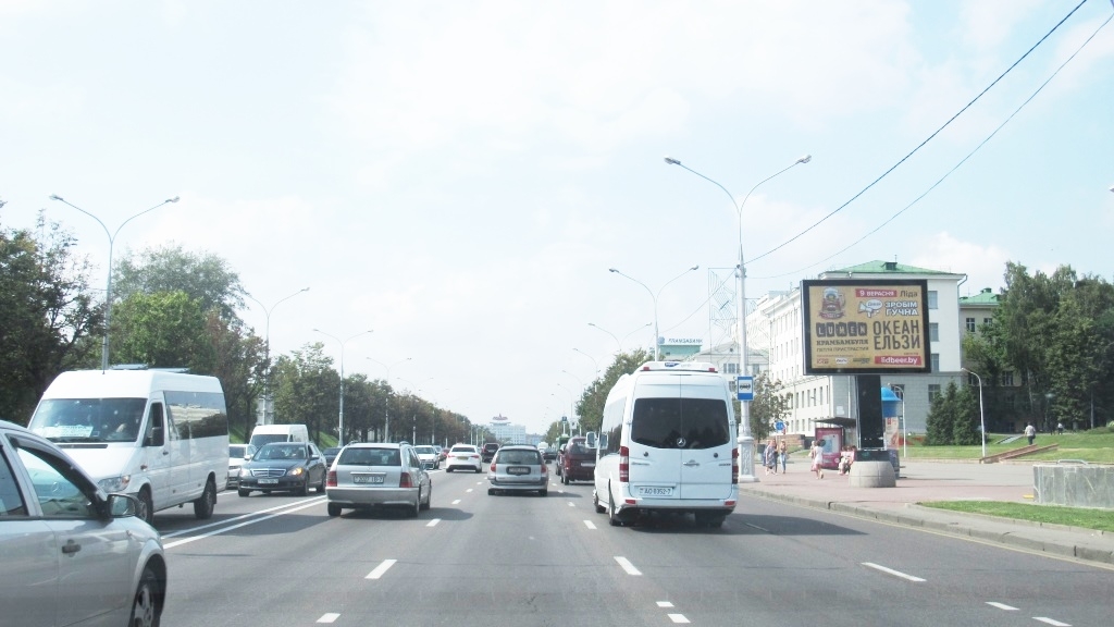 Минск, Независимости пр. - Волгоградская ул. сторона A4. Изображение 0.