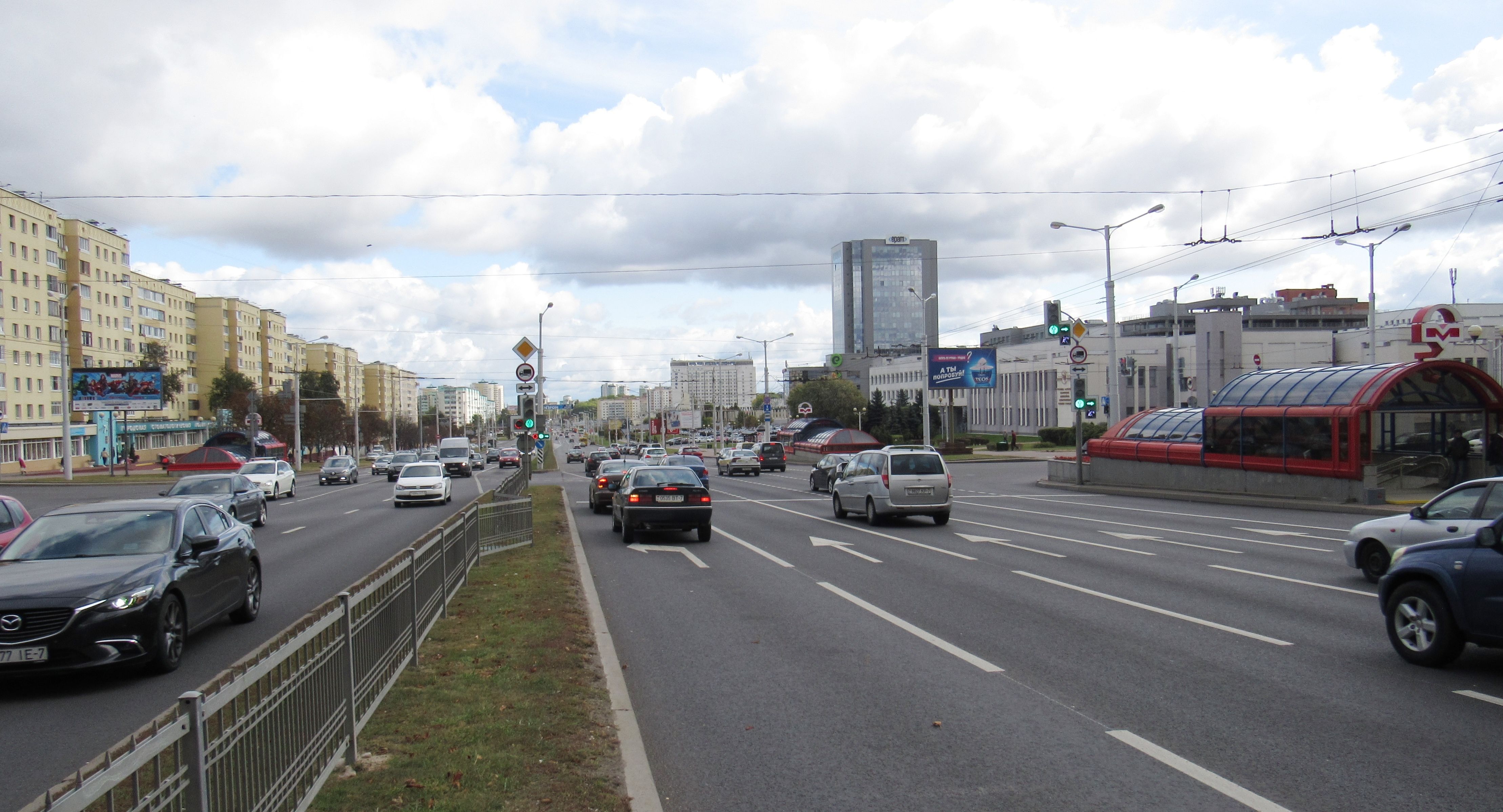 Минск, Притыцкого ул. - Бельского ул. сторона A2. Изображение 0.