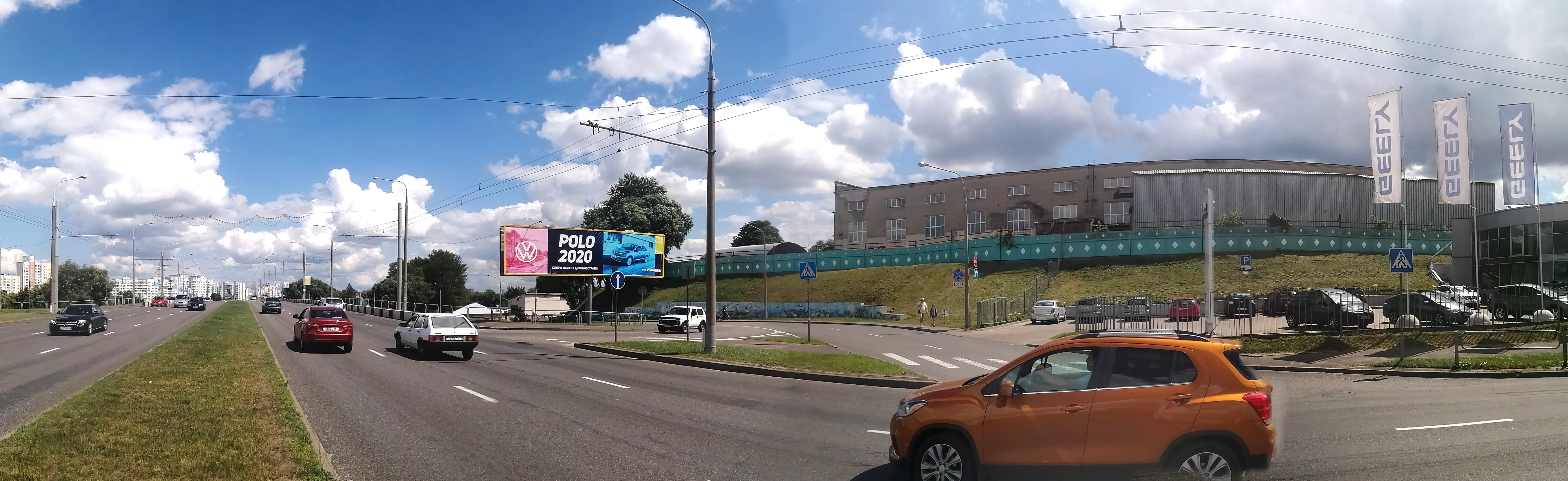 Гомель, Хатаевича ул. (транспортная развязка) сторона A2. Изображение 0.