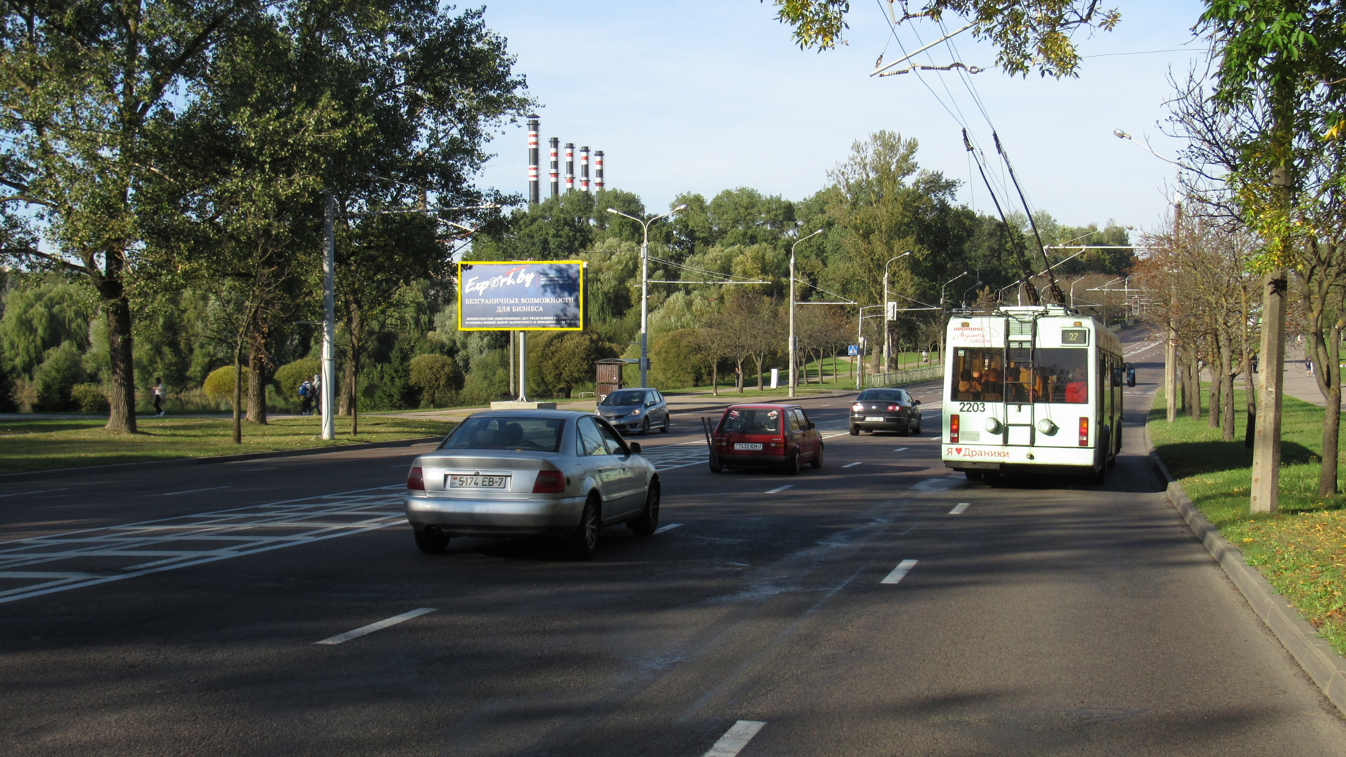 Минск, Казинца ул. (ост. Белая Дача) сторона B. Изображение 0.