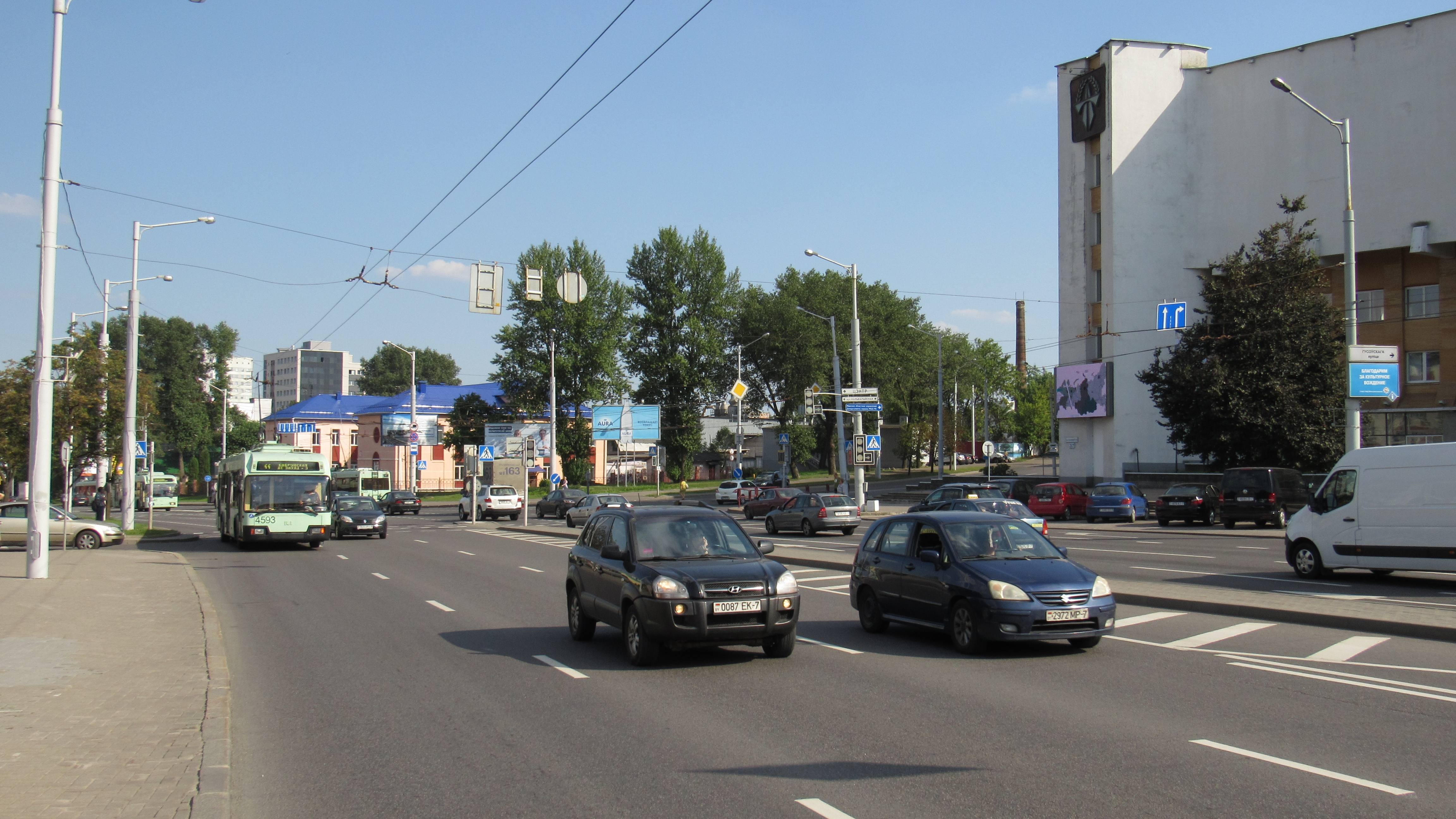 Минск, Кальварийская ул. - Гусовского ул. сторона A. Изображение 0.