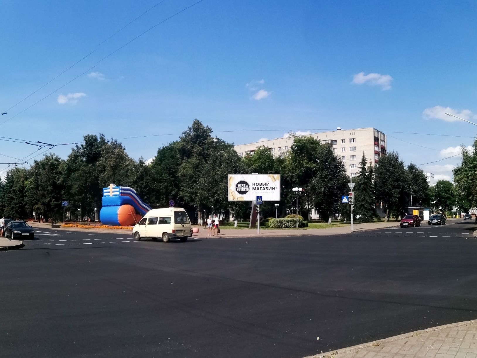 Бобруйск, ул. Минская - ул. Социалистическая сторона A3. Изображение 1.