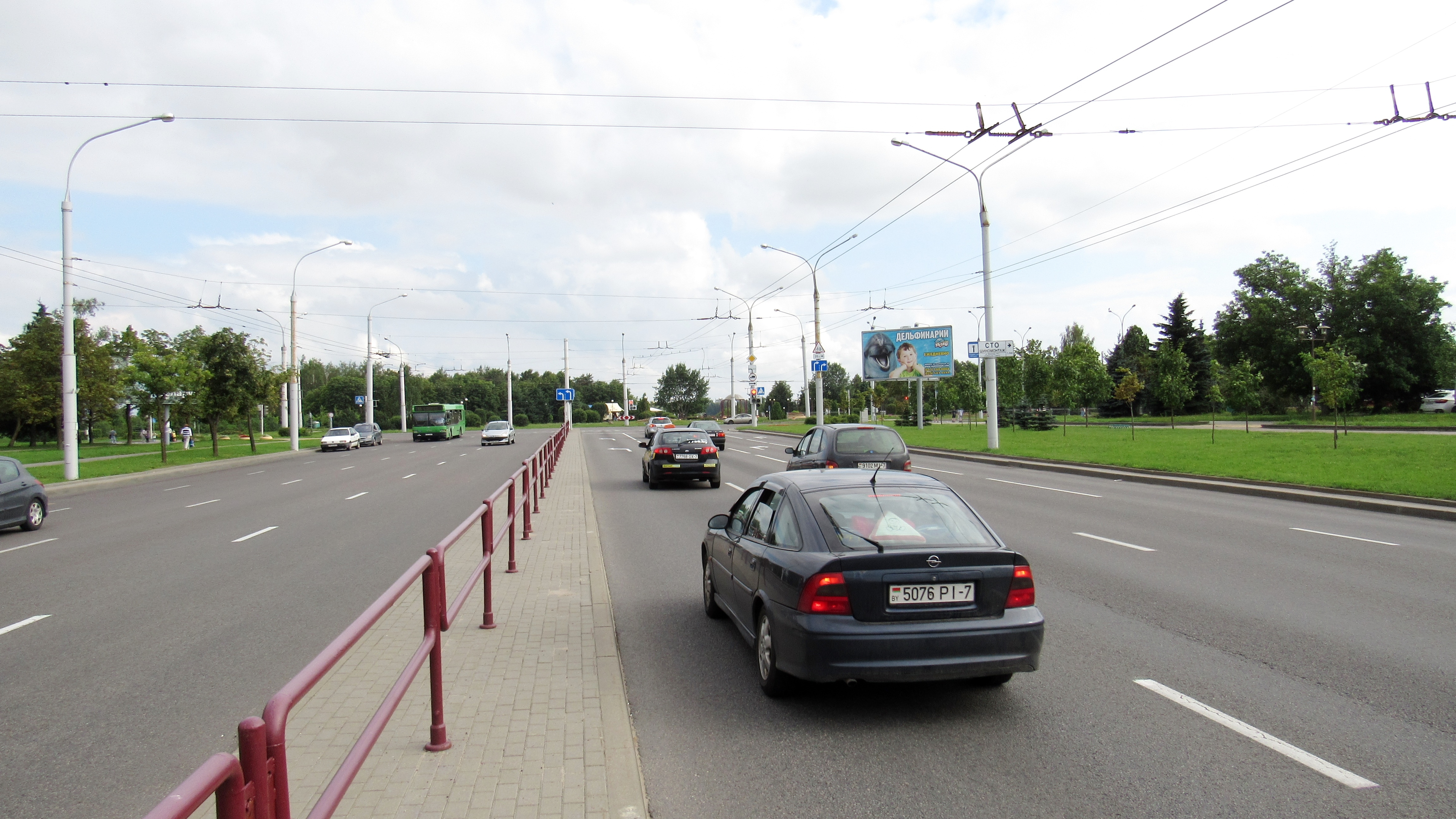 Минск, Малинина ул. - Рокоссовского пр. сторона A. Изображение 0.
