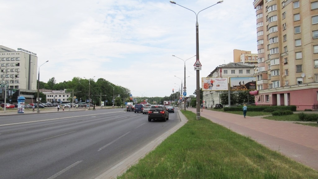 Минск, Машерова пр. (район музыкальной школы) сторона A1. Изображение 0.