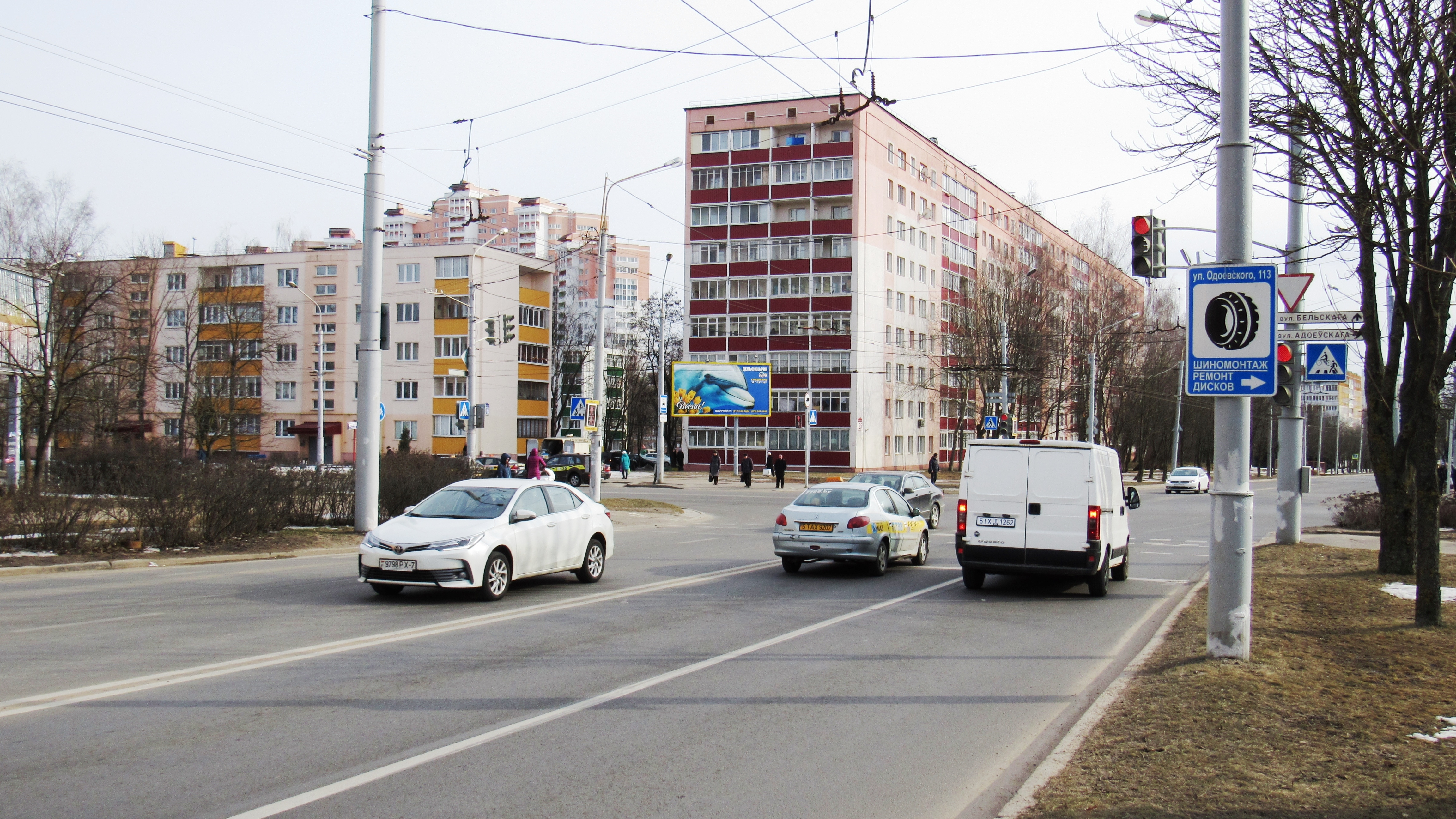 Минск, Одоевского ул., 107 -Бельского ул. сторона A. Изображение 1.