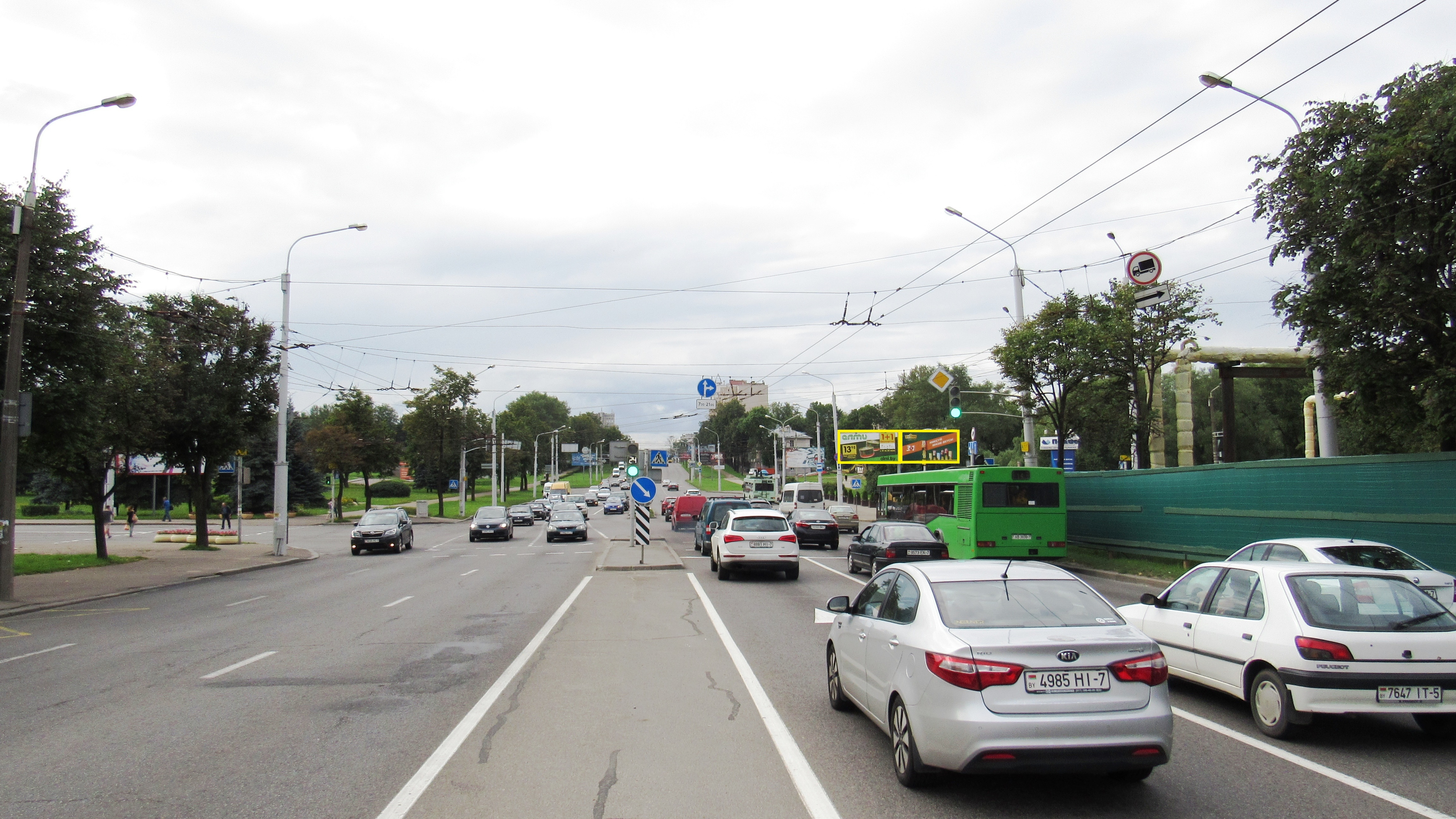 Минск, Партизанский пр. (нечетная сторона) - Кошевого ул. сторона A1. Изображение 0.