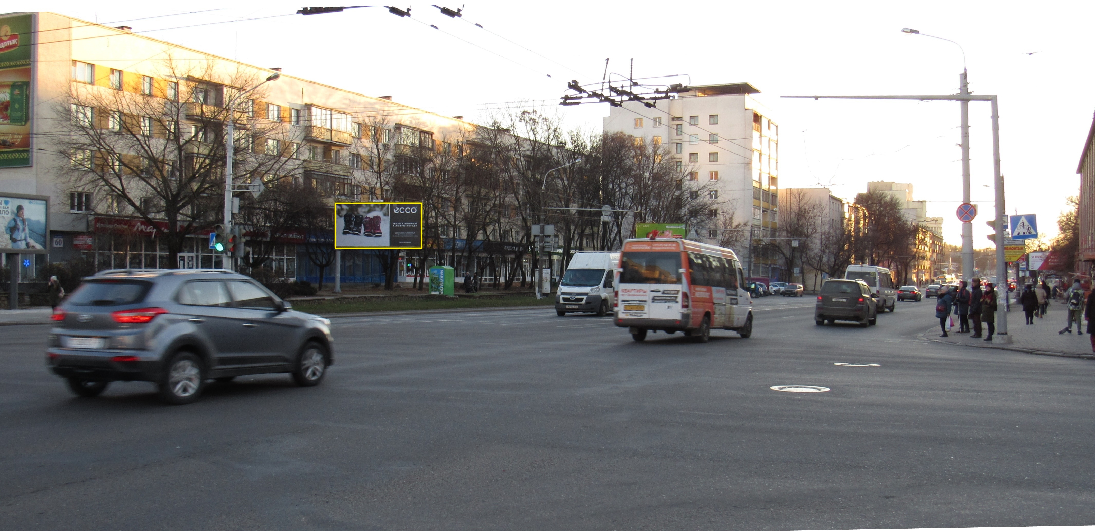 Минск, Богдановича ул., 60 - Хоружей ул., 21 сторона A. Изображение 0.