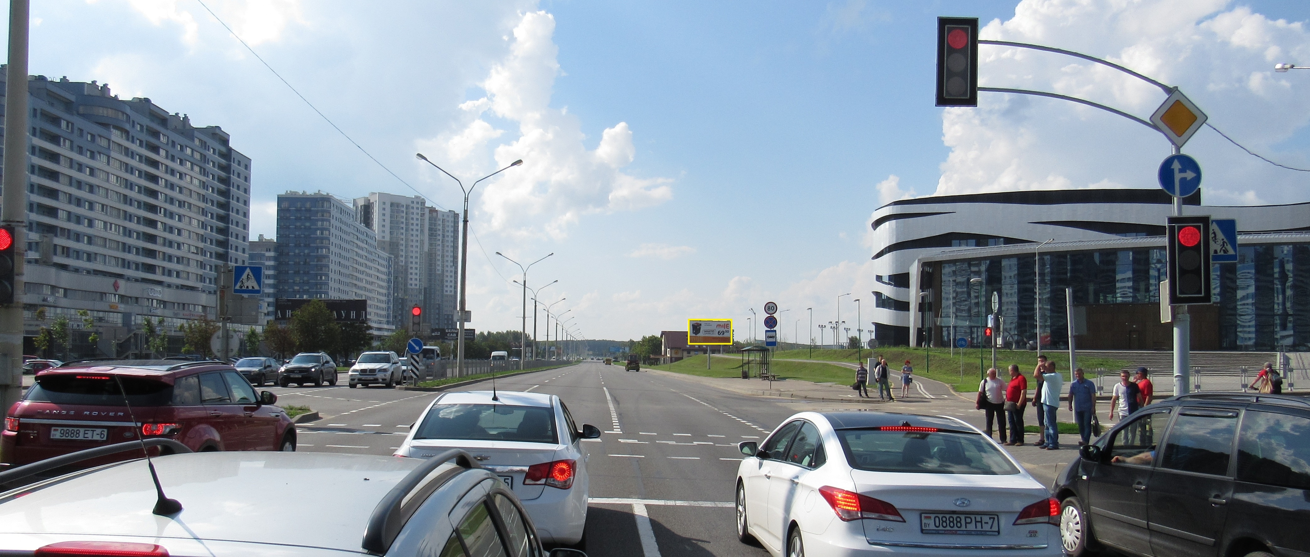 Минск, Победителей пр.-Нарочанская ул. №3 сторона A. Изображение 0.