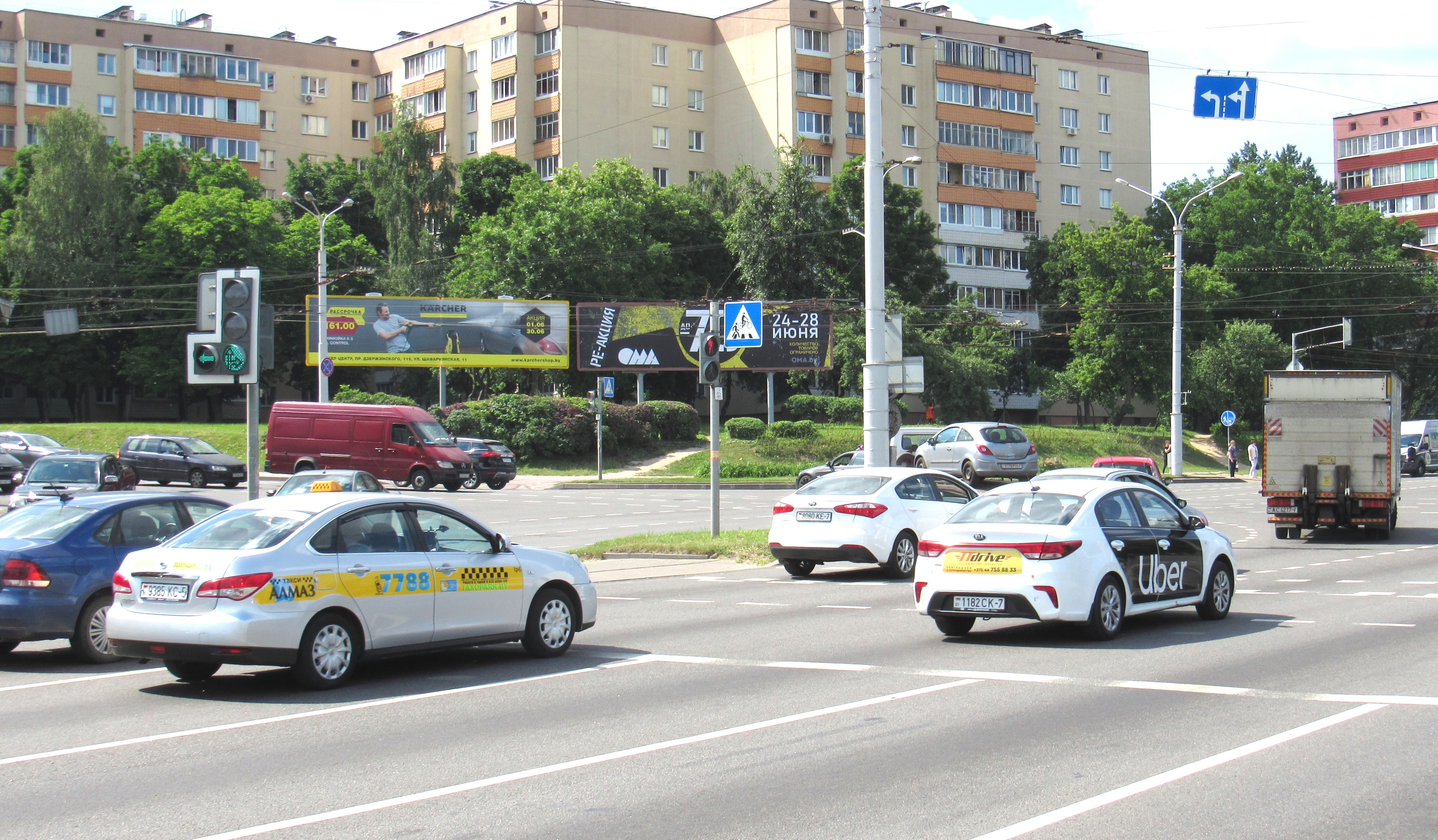 Минск, Пушкина пр. - Пономаренко ул. сторона A1. Изображение 0.