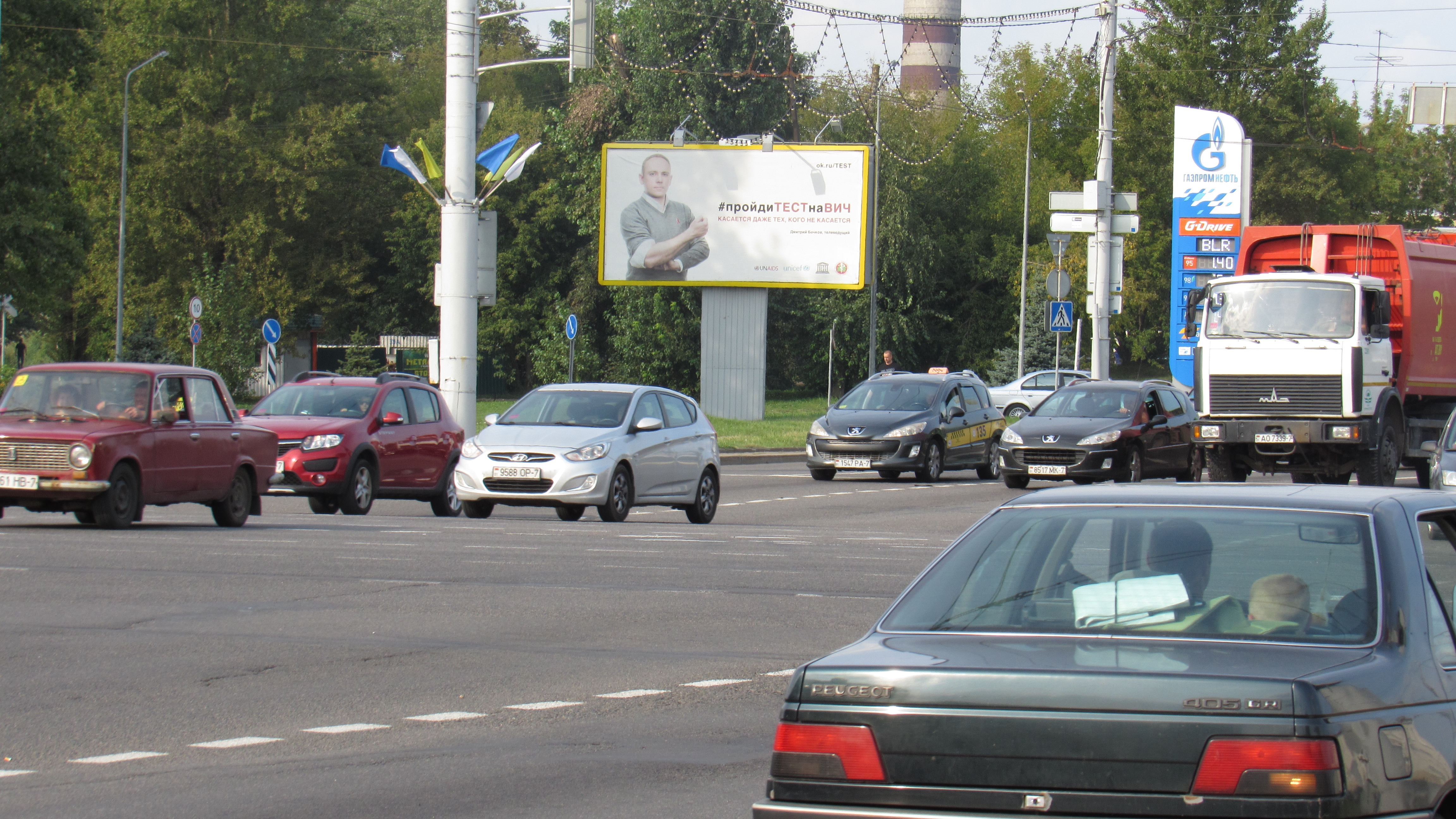 Минск, Радиальная ул. - Партизанский пр. сторона B. Изображение 1.