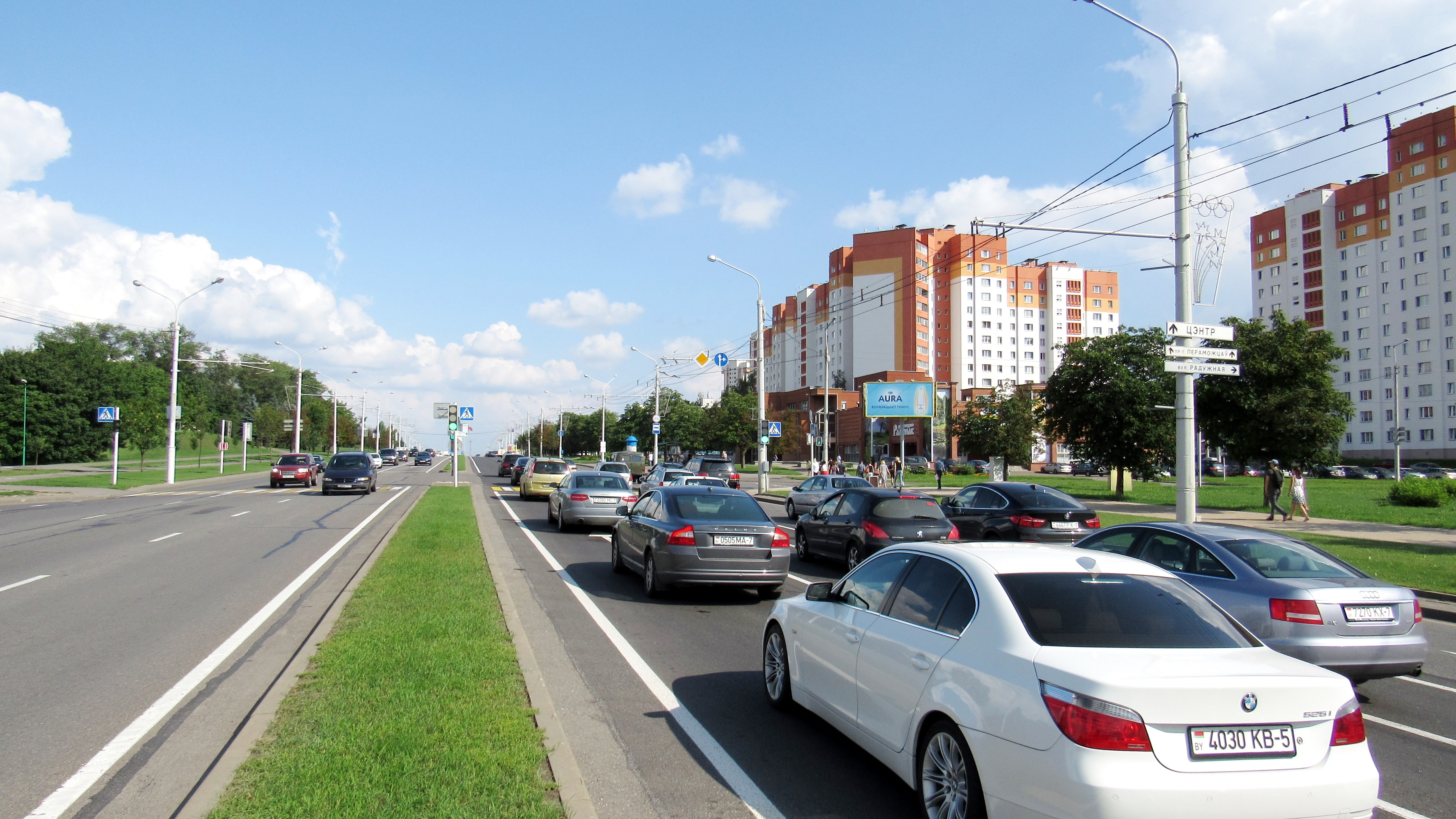 Минск, Победителей пр. - Радужная ул. (м-н "Рамонак") сторона A3. Изображение 0.