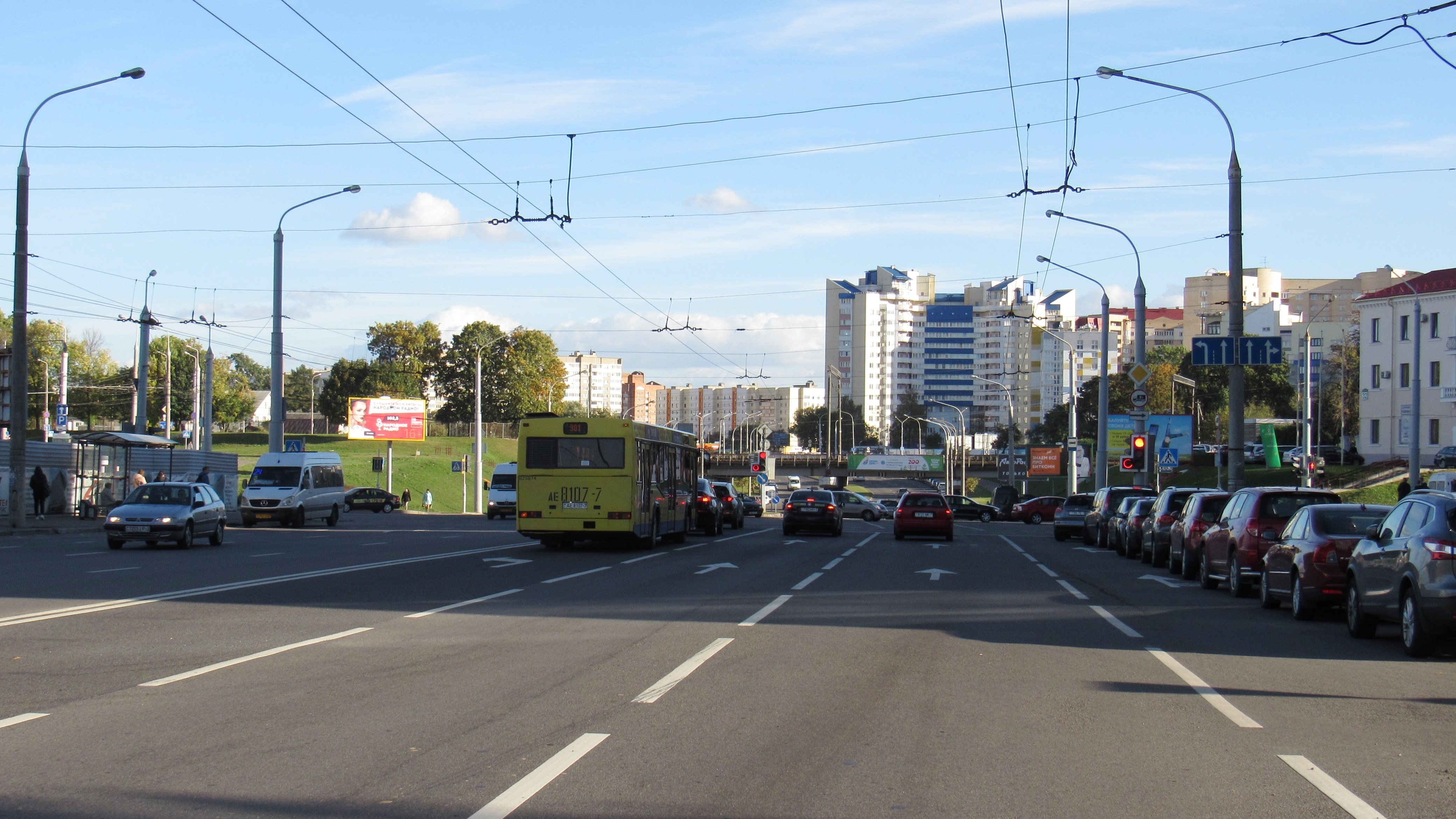 Минск, Толстого ул. - Вокзальная ул. сторона B. Изображение 1.