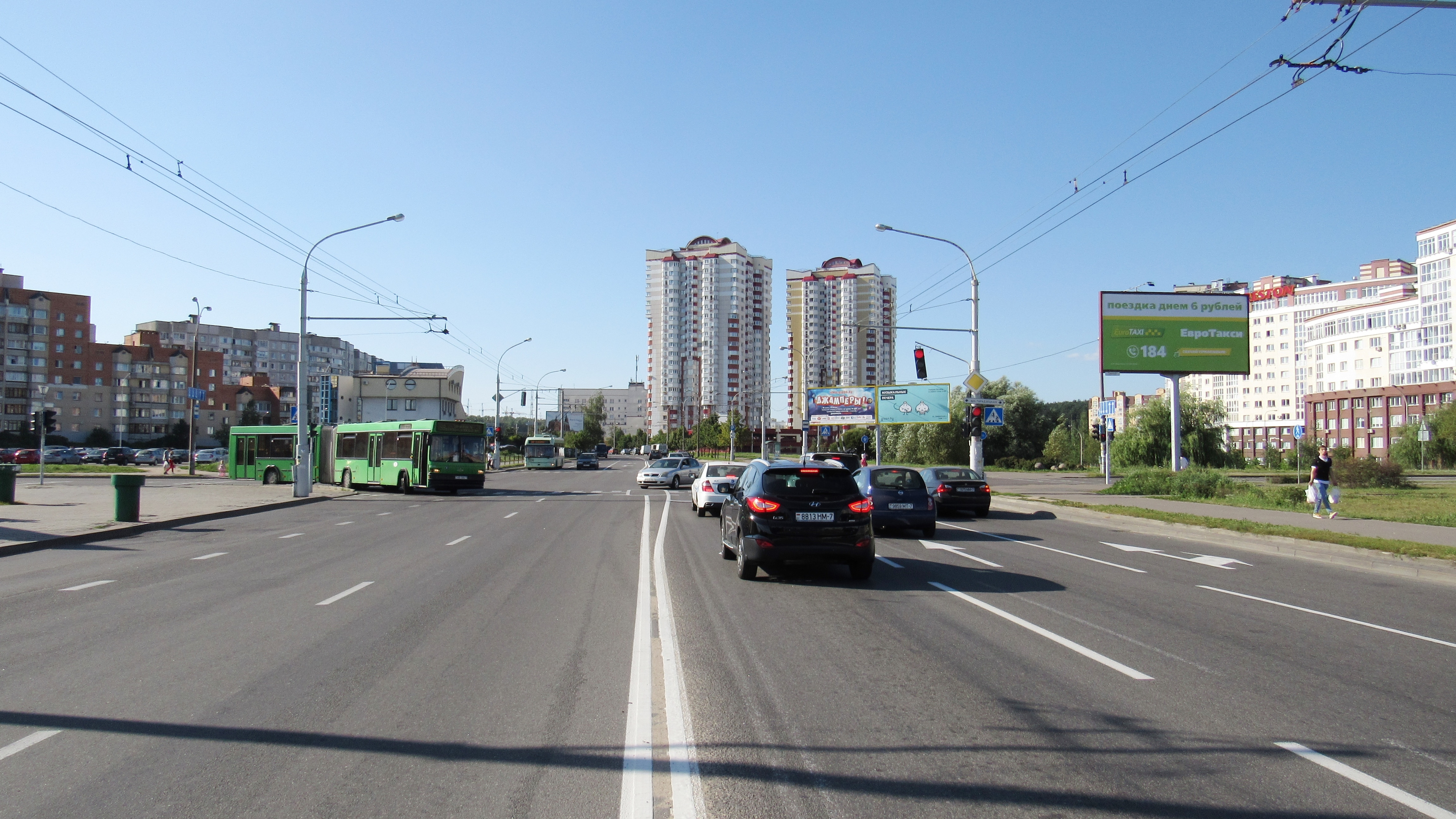 Минск, Шафарнянская ул.- Городецкая ул. сторона A1. Изображение 1.