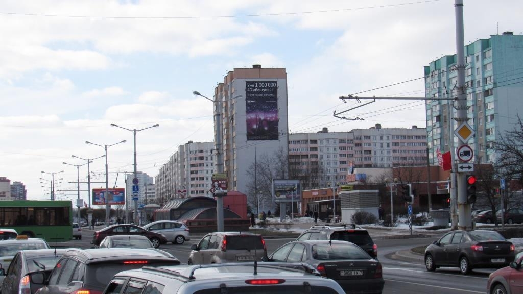 Минск, Притыцкого ул., 72 (Настенная) сторона A. Изображение 0.