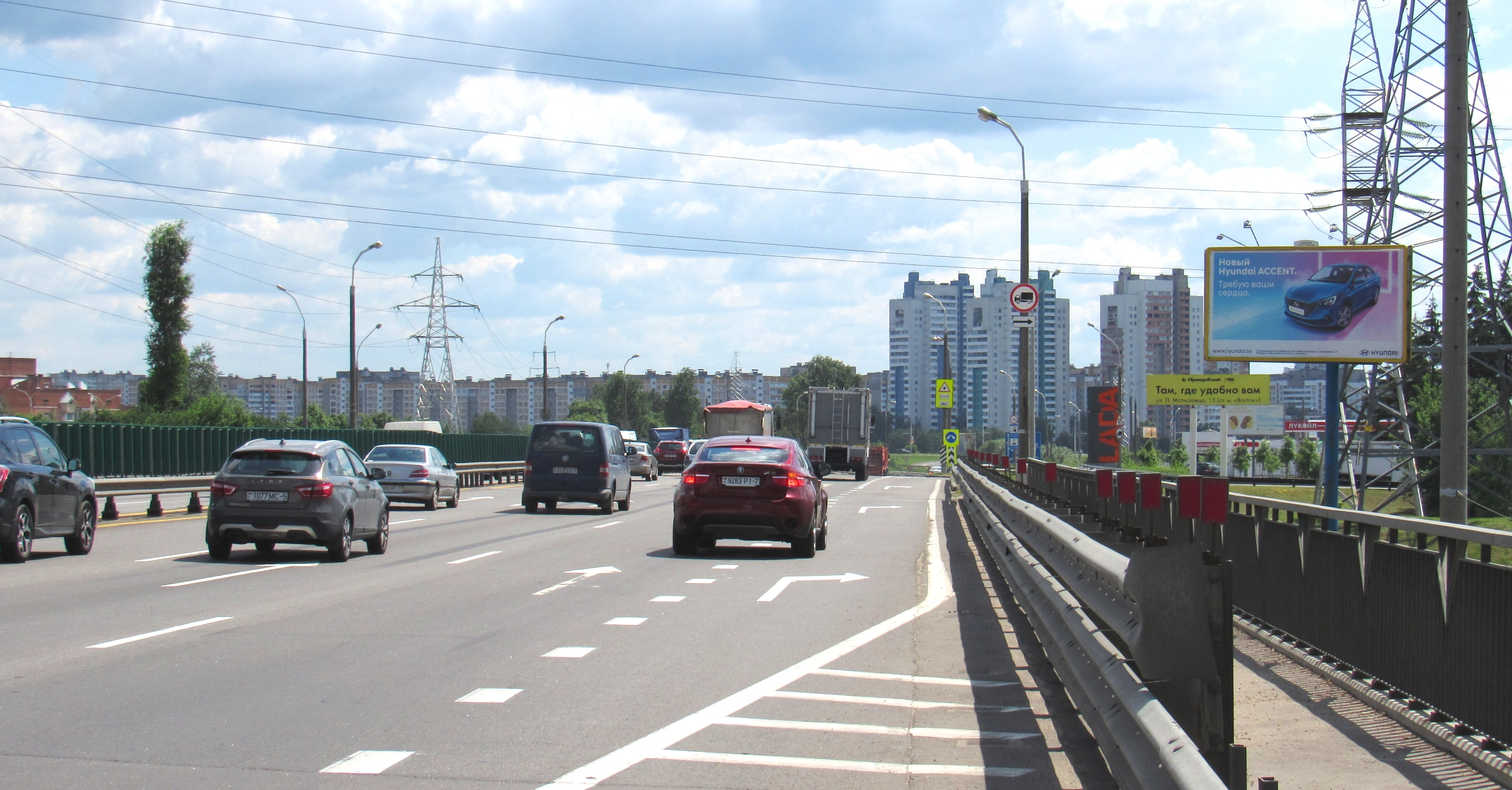 Минск, Всехсвятских ул. - МКАД сторона A. Изображение 0.