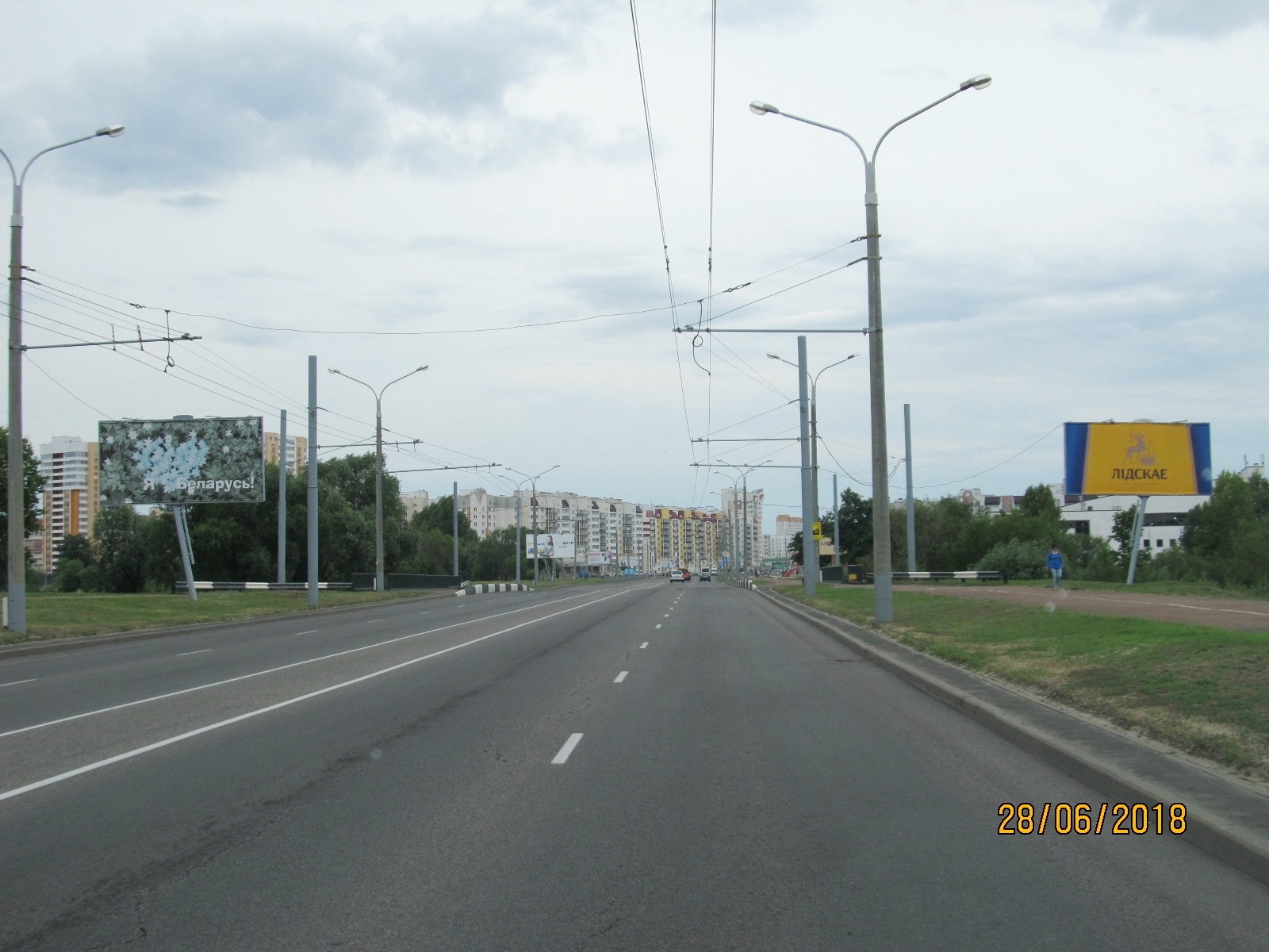 Гомель, Мазурова ул., Ледовый дворец (движение в центр) сторона A. Изображение 0.