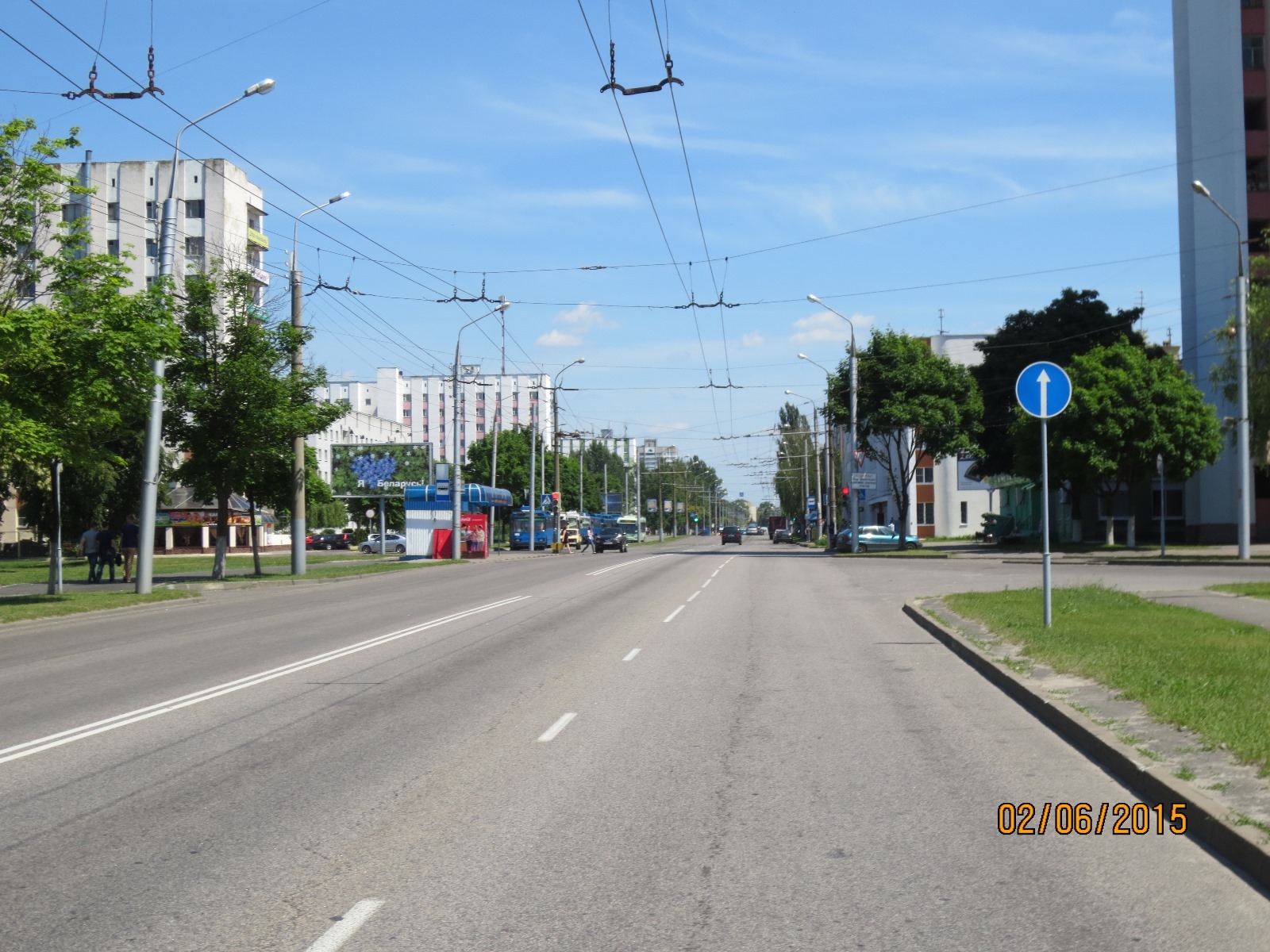 Гомель, Октября пр. (ост. "Технический университет имени Сухого") сторона B. Изображение 0.