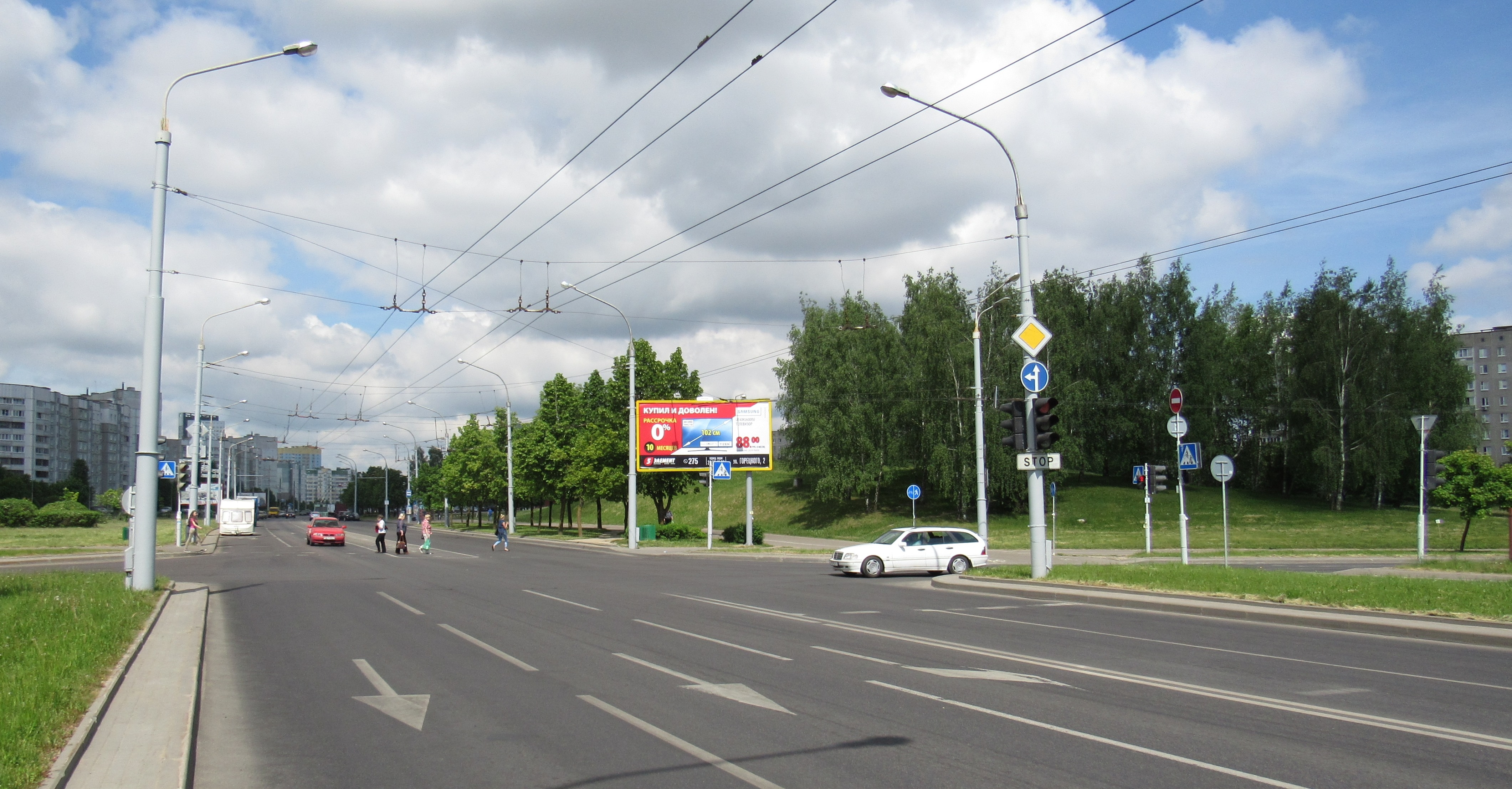 Минск, Газеты Звезда пр-т, 32/1 - Любимова пр-т сторона A. Изображение 0.