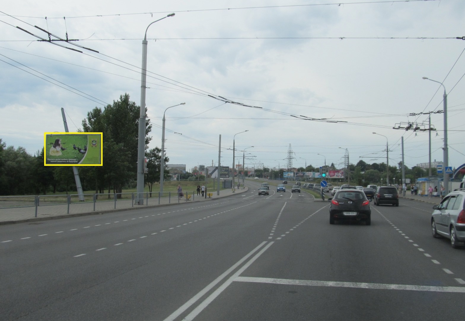 Гомель, Хатаевича ул. (р-н гипермаркета "Линия") правый сторона B. Изображение 0.