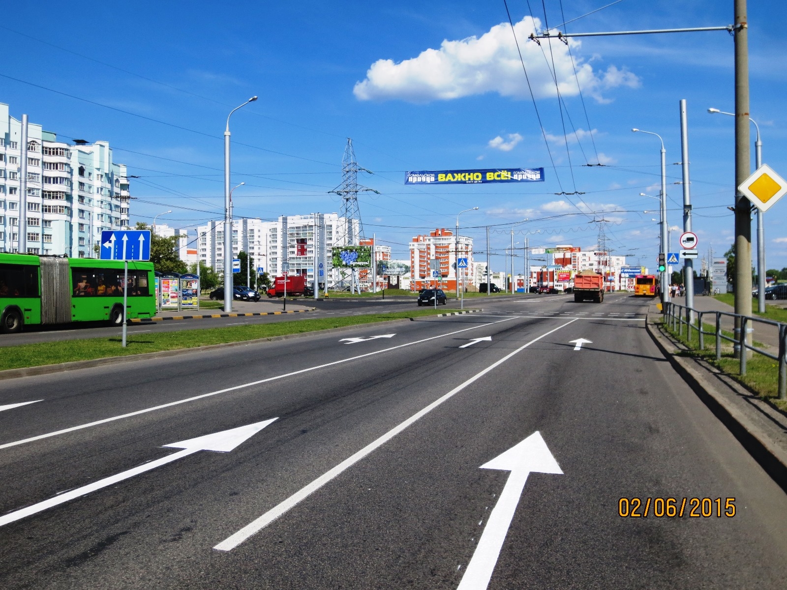 Гомель, Хатаевича ул. (р-н гипермаркета "Линия") левый сторона B. Изображение 0.