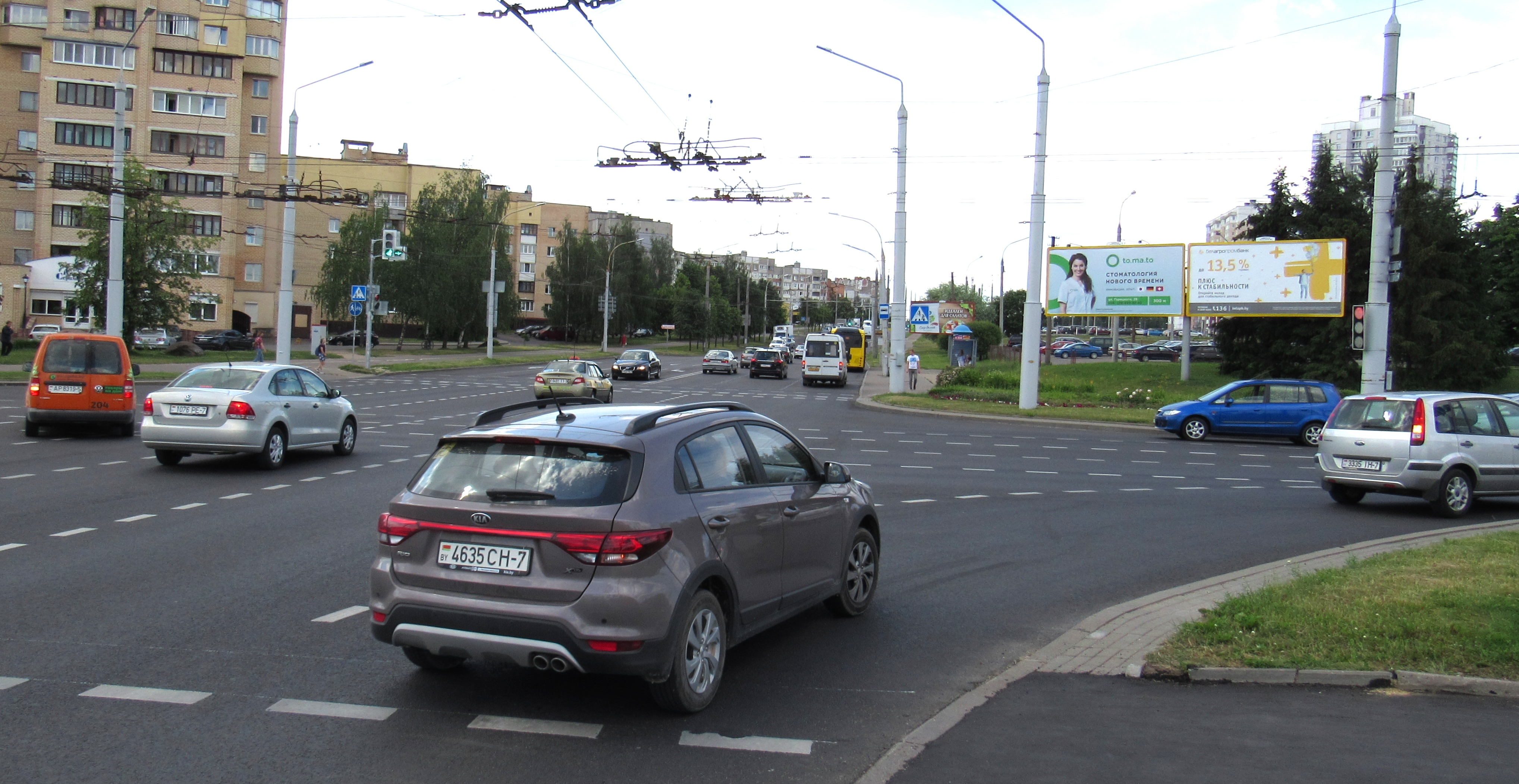 Минск, Горецкого ул. - Шаранговича ул. сторона A1. Изображение 0.