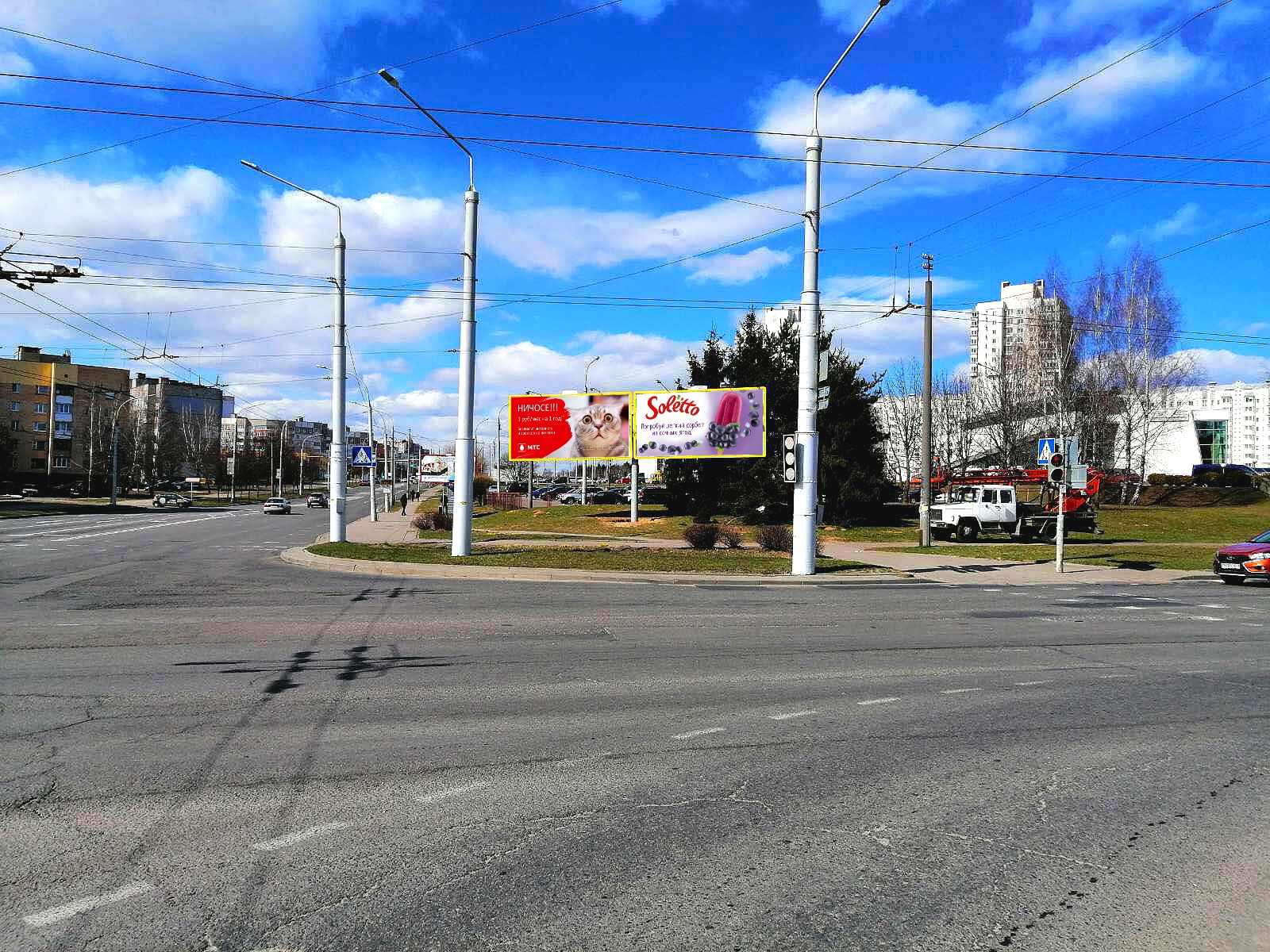 Минск, Горецкого ул. - Шаранговича ул. сторона A1. Изображение 1.