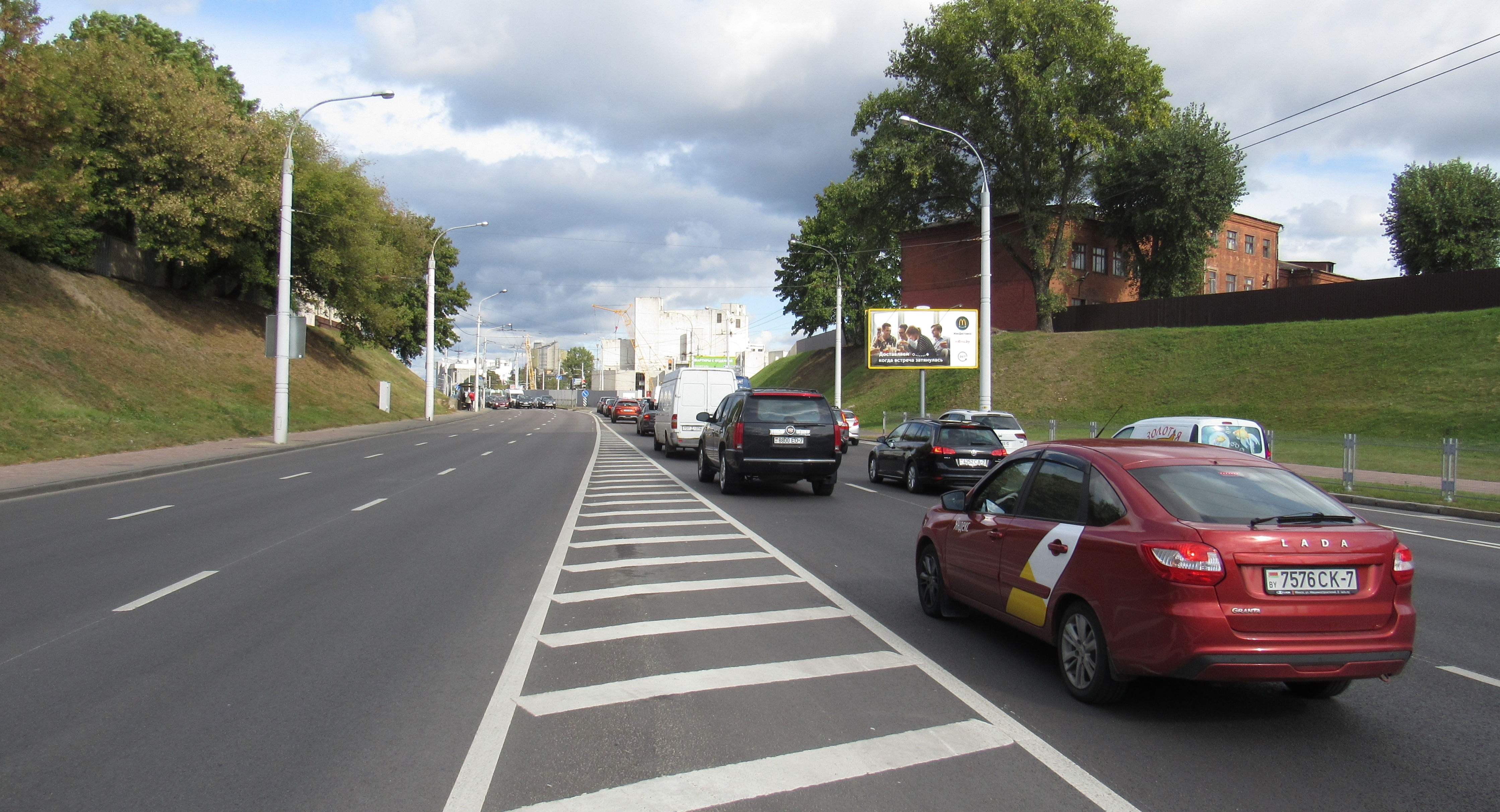 Минск, Дзержинского пр-т - Богушевича пл. (№1) сторона A. Изображение 0.